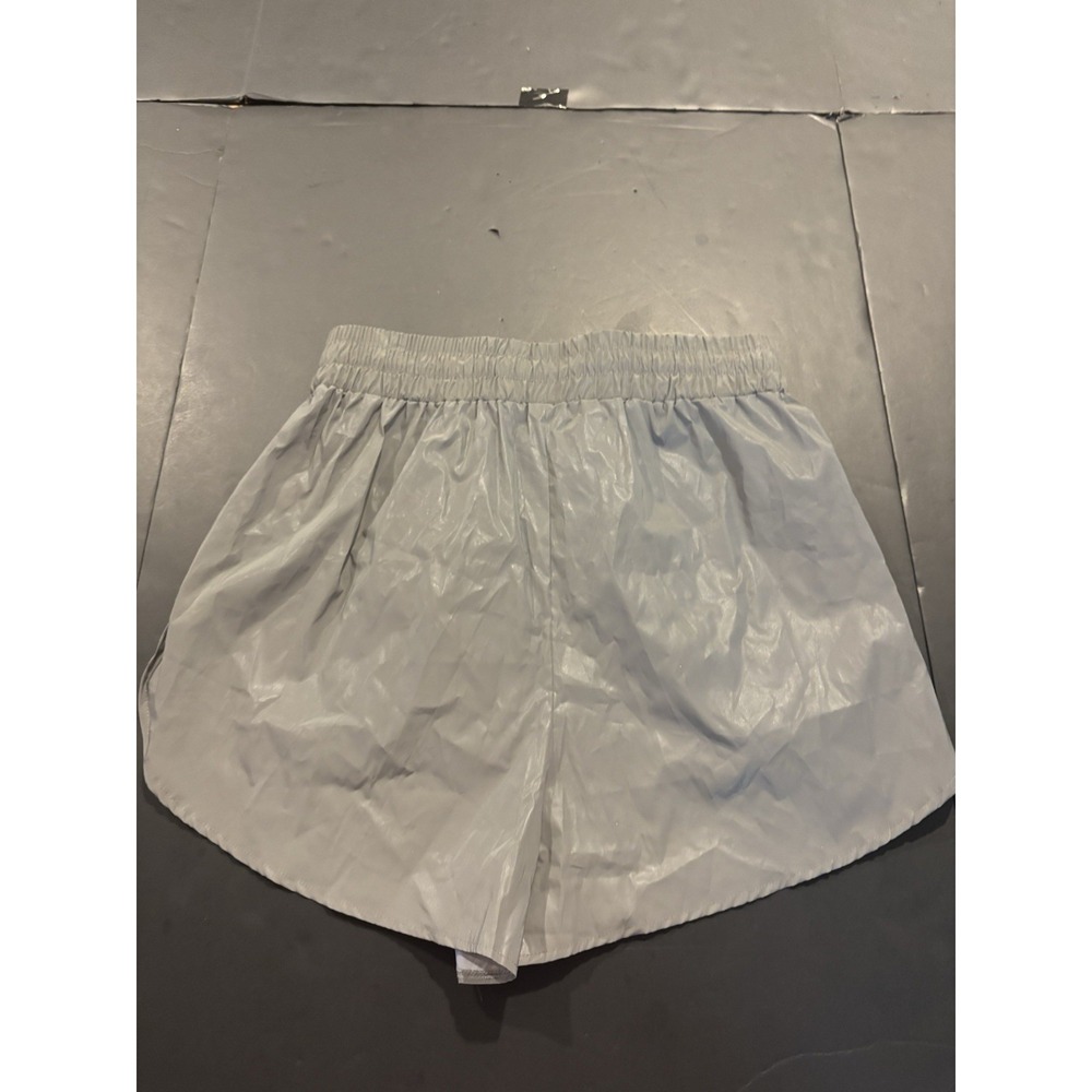 Boohoo Official Reflective Running Shorts Grey - Picture 4 of 7